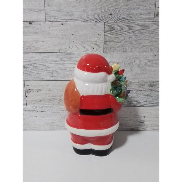 Ceramic Light Up Santa - Picture 6 of 8